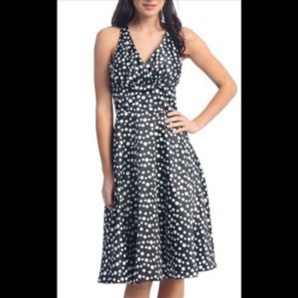 Polka Dot Swing Dress